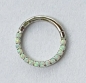 Preview: SEPTUM RING OPAL 1,2/8mm